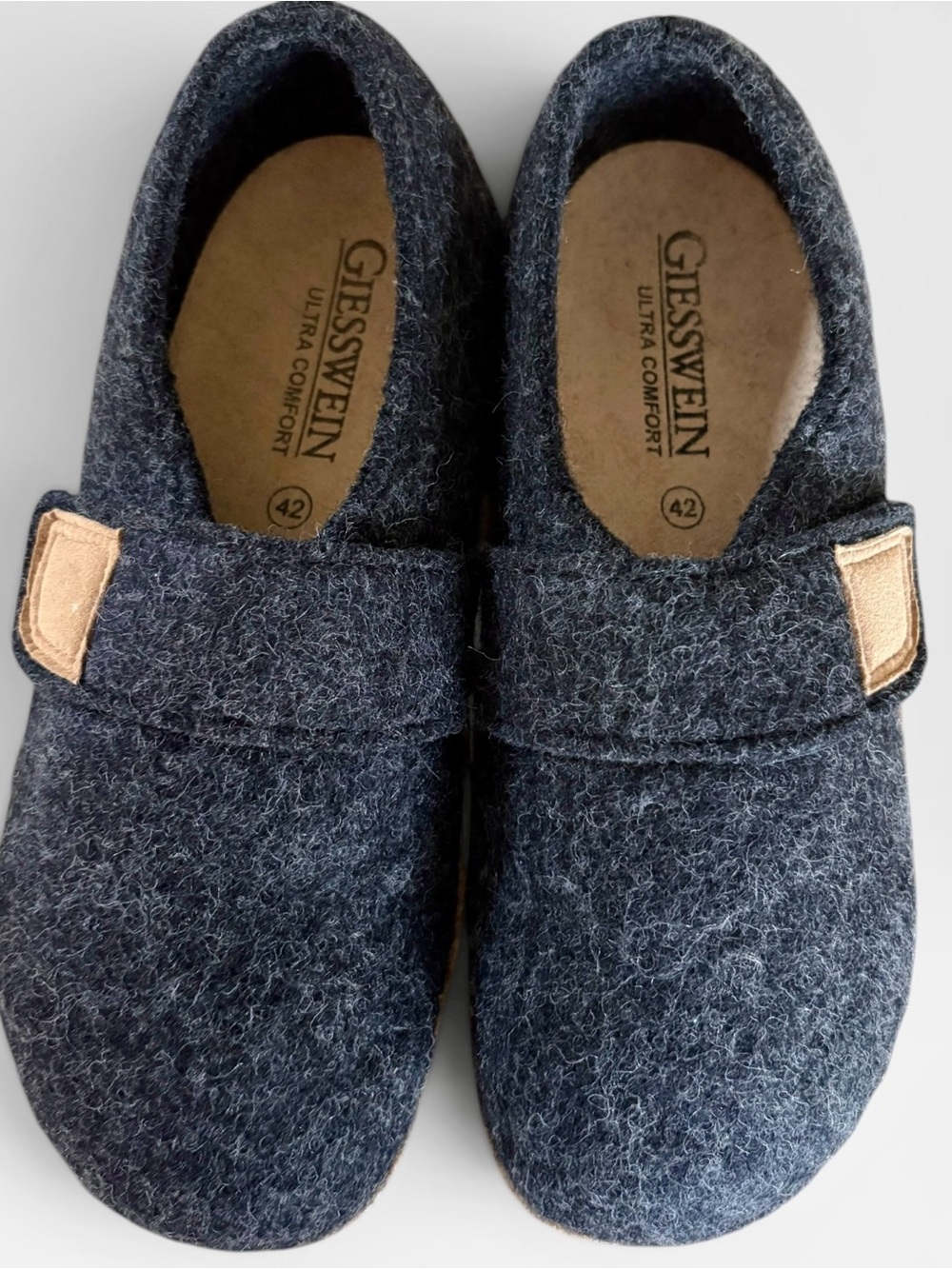 Giesswein Camden Unisex Slipper Slate Wool Ultra Comfort  | EU 42 Men 9 Wmn 11